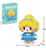 لگویی فانتزی طرح سیندرلا مدل BRICKS