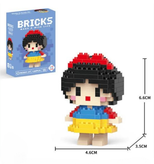 لگو فانتزی طرح سفید برفی برند BRICKS