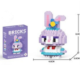 لگو فانتزی خرگوش بنفش برند BRICKS