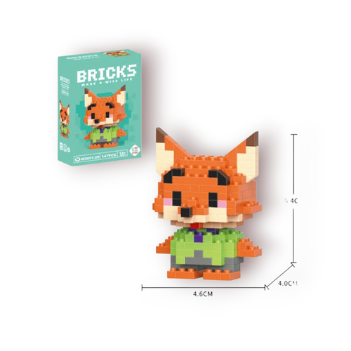 لگو فانتزی روباه زوتوپیا برند BRICKS