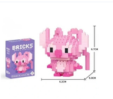 لگو فانتزی استیج صورتی برند BRICKS