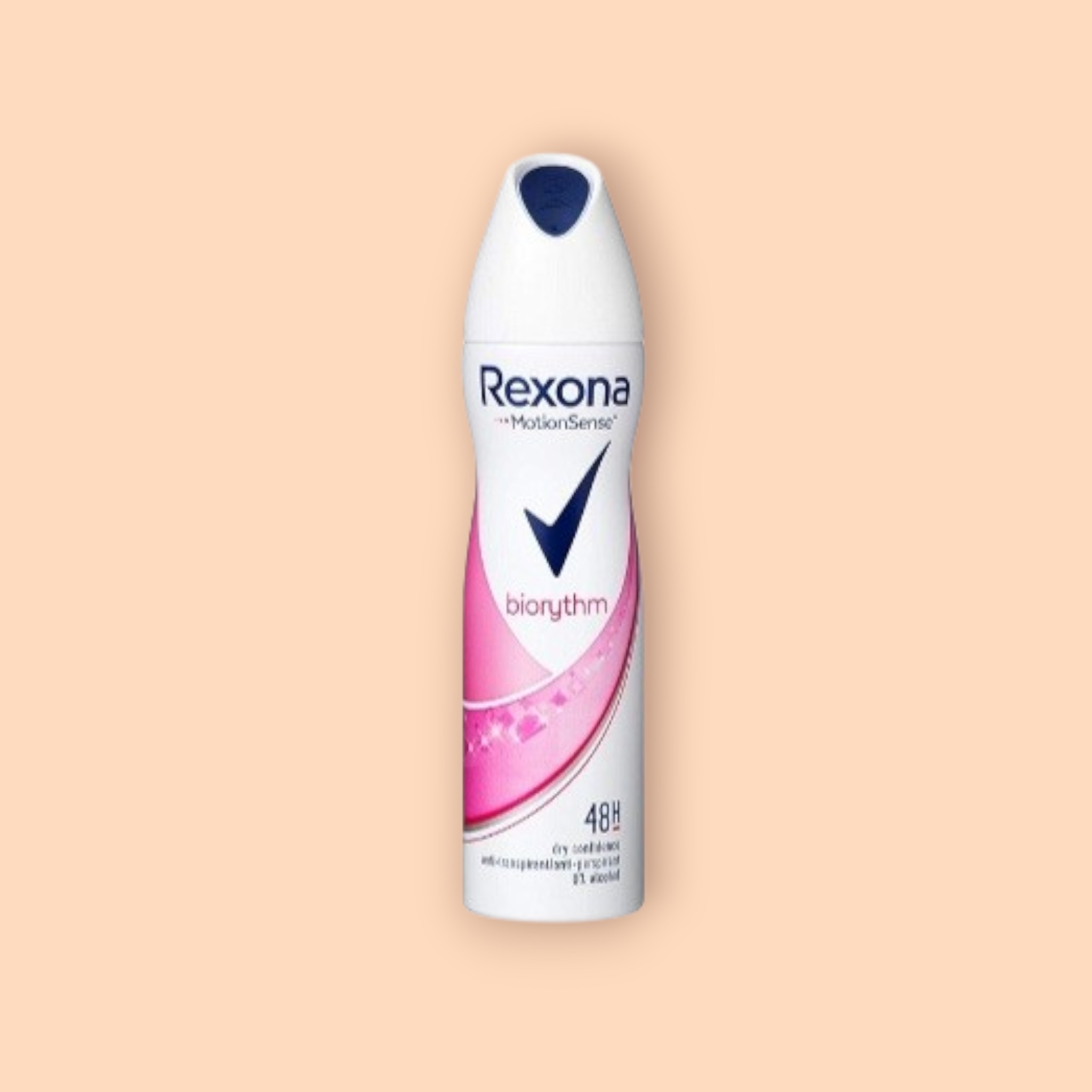 اسپری ضد تعریق زنانه رکسونا مدل Biorythm حجم ۲۰۰ میلی لیتر .Rexona