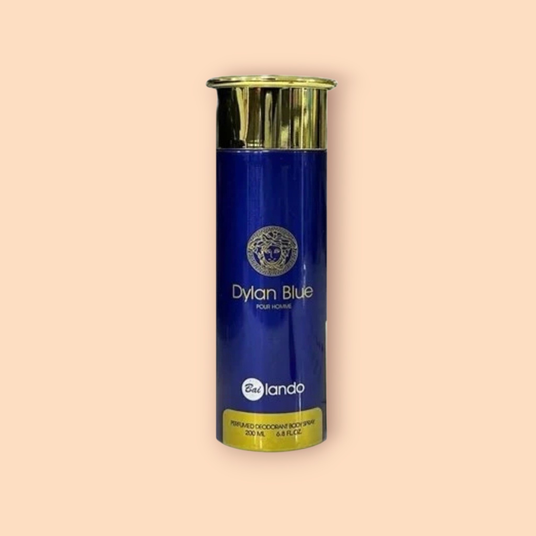 اسپری بدن مردانه بایلندو مدل  ورساچه دیلان بلوآبی حجم 200میل  . Versace Dylan Blue