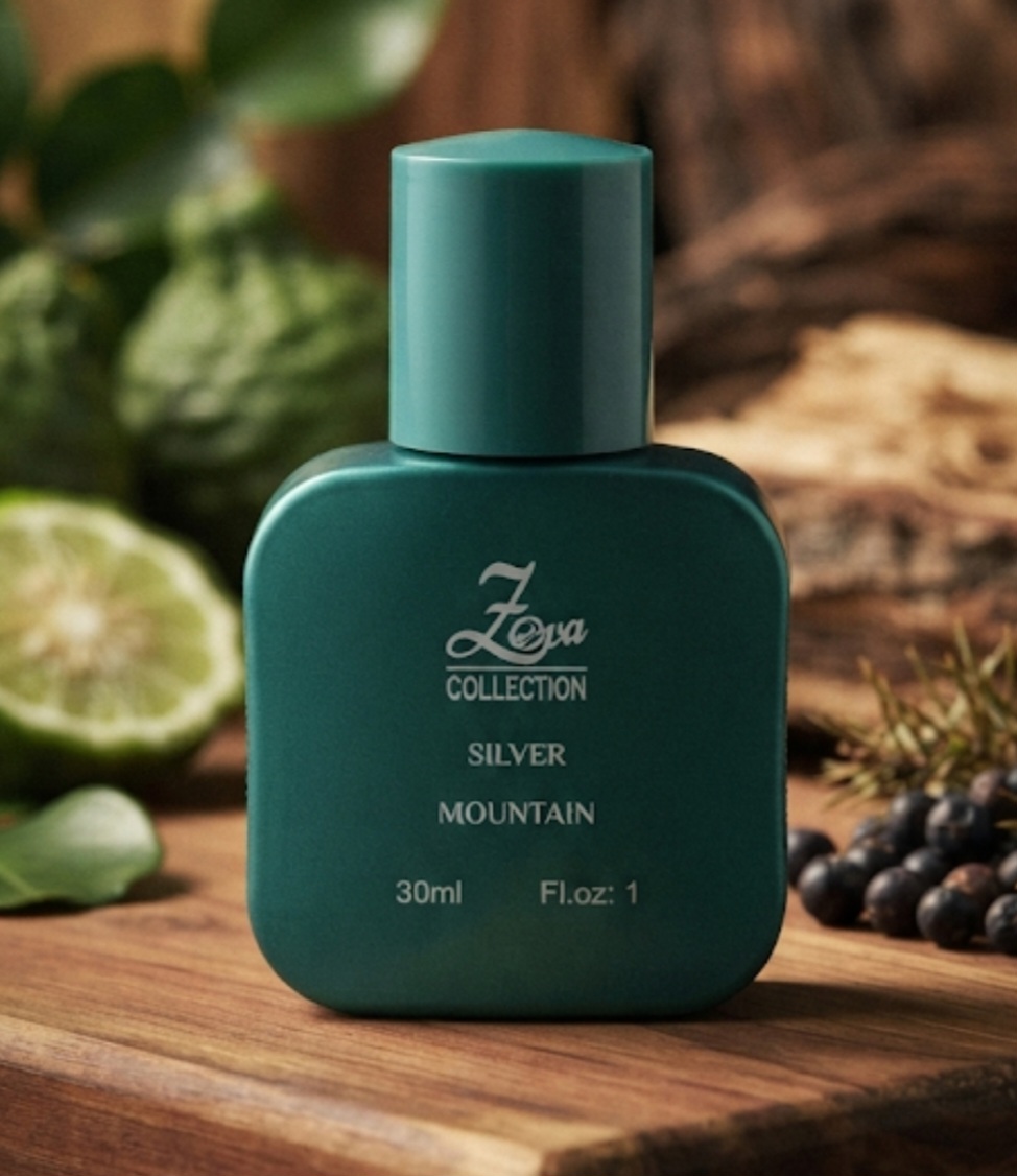 عطر ادوپرفیوم مردانه زوا مدل Silver Mountain حجم ۳0 میلی لیتر
