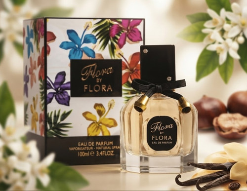 عطر ادوپرفیوم زنانه فراگرنس ورد مدل Flora by Flora حجم ۱۰۰ میلی لیتر