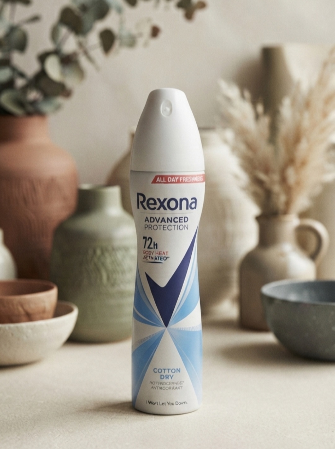 اسپری ضد تعریق زنانه مدل رکسونا  Cotton Dry.