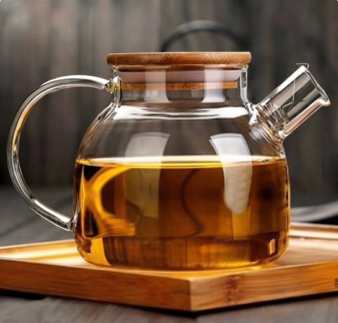 قوری پیرکس درب بامبو ۱۱۰۰ میل