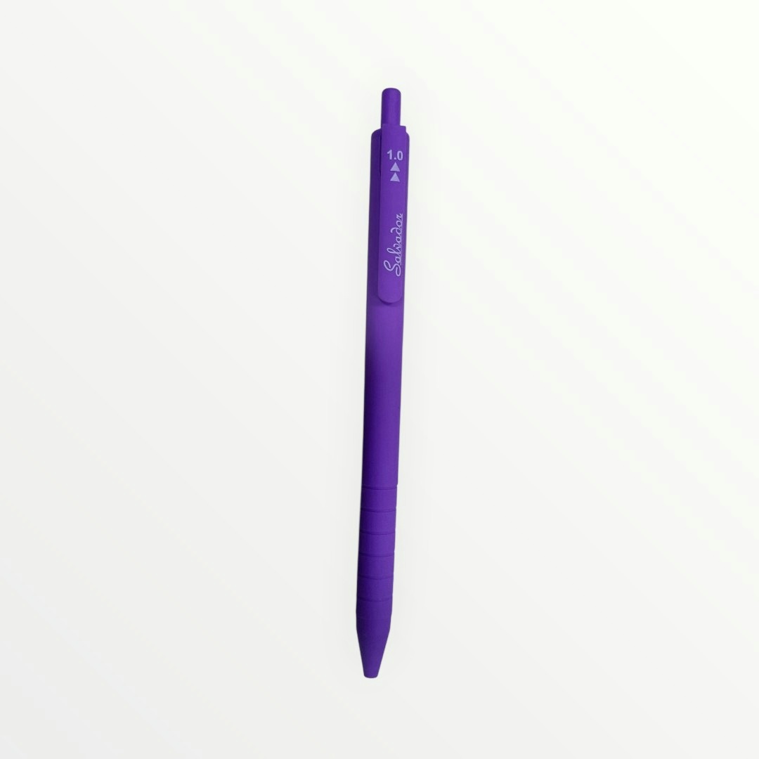 خودکار فشاری 1.0 سالوادور Salvador کد OG-5903 رنگ بنفش