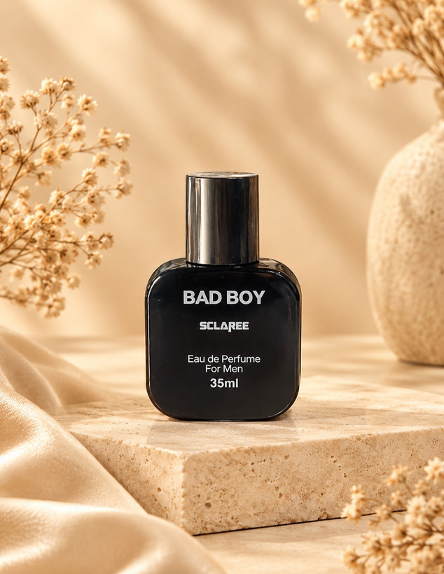 عطر جیبی مردانه اسکلاره مدل Bad Boy .حجم 35 میلیلیتر