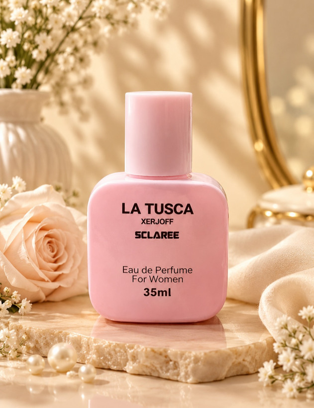 عطر جیبی زنانه اسکلاره مدل la tusca حجم 35 میلیلیتر